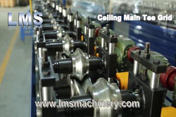 LMS Ceiling Main Tee Grid Production Line